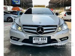 2011 Mercedes-Benz E250 2.1 CDI BlueEFFICIENCY Coupe