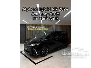 2024 Toyota Alphard 2.5 HEV (Non Premium Color) MPV
