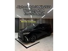 2024 Toyota Alphard 2.5 HEV (Non Premium Color) MPV