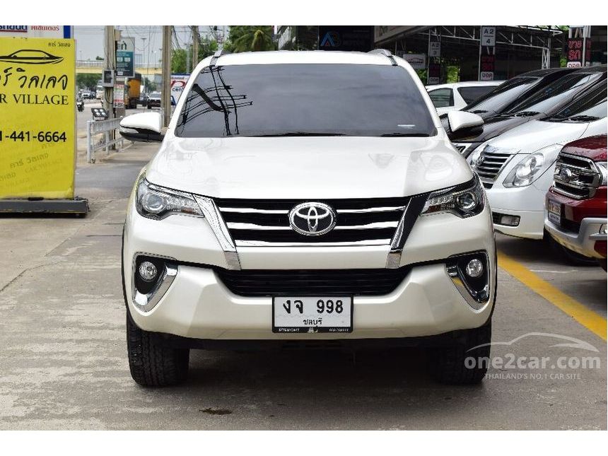 Toyota Fortuner 2017 V 2.8 in กรุงเทพและปริมณฑล Automatic SUV สีขาว for ...