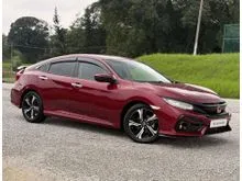 2018 Honda Civic 1.5 TC Premium  TCP VTEC TURBO Sedan (FULL SERVICE RECORD 68K KM FULL SPEC LED HEADLAMP)