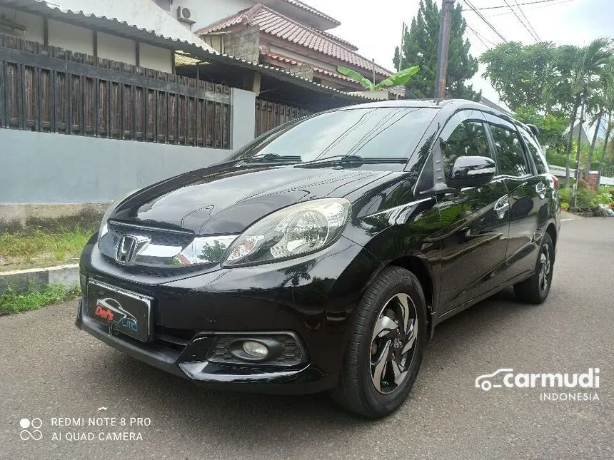 Jual Mobil Honda Mobilio 2014 E 1.5 di Jawa Barat Automatic MPV Hitam Rp 120.000.000