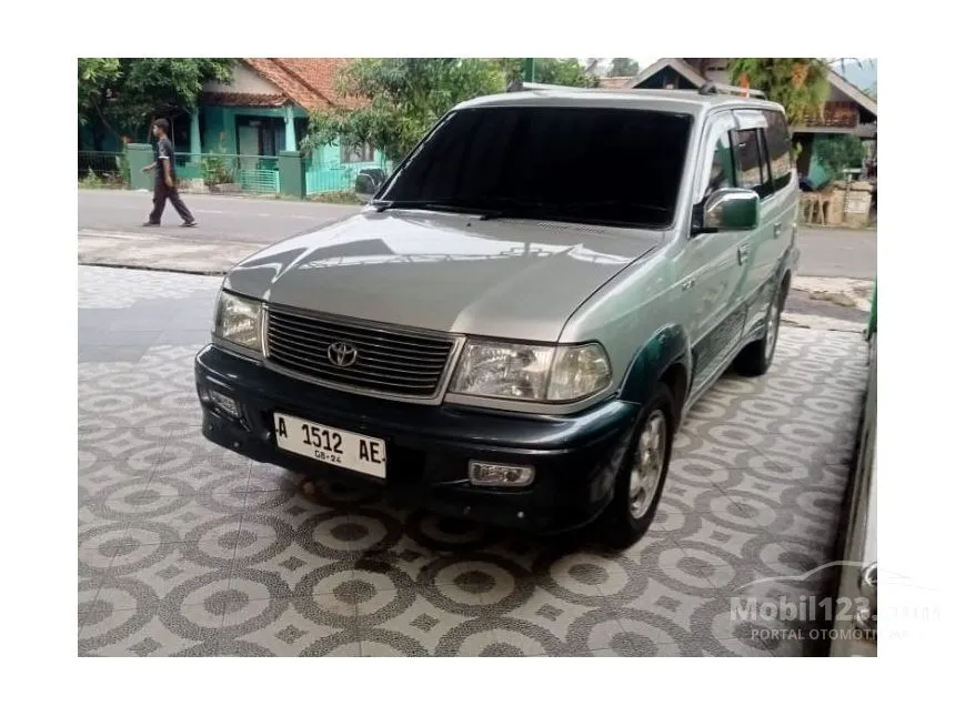 Jual Mobil Toyota Kijang 2001 LX 1.8 di Banten Manual MPV Silver Rp 70.000.000