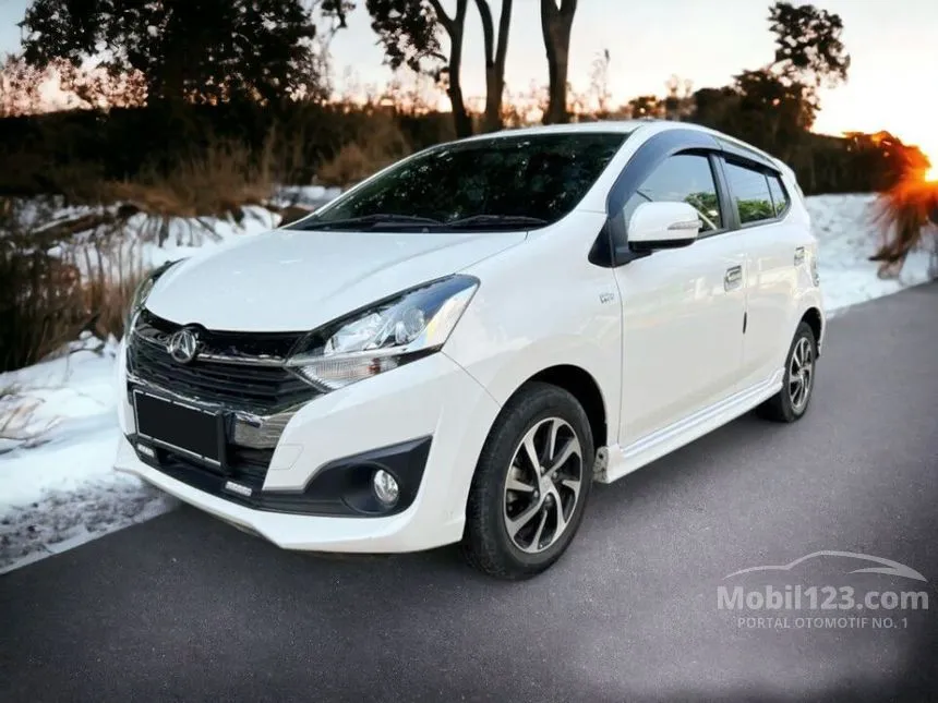 Jual Mobil Daihatsu Ayla 2020 R 1.2 di Jawa Timur Automatic Hatchback Putih Rp 139.500.000