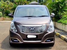 2017 Hyundai H-1 2.4 Royale MPV coklat kilometer 50rban