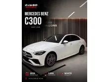 2024 Mercedes-Benz C300 2.0 AMG Line Sedan White on Black Putih Mercy C 300