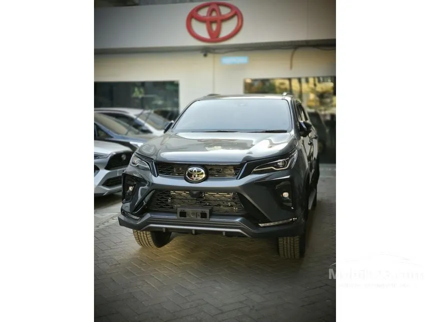 Jual Mobil Toyota Fortuner 2024 VRZ TSS GR Parts Aero Package 2.8 di Jawa Barat Automatic SUV Abu