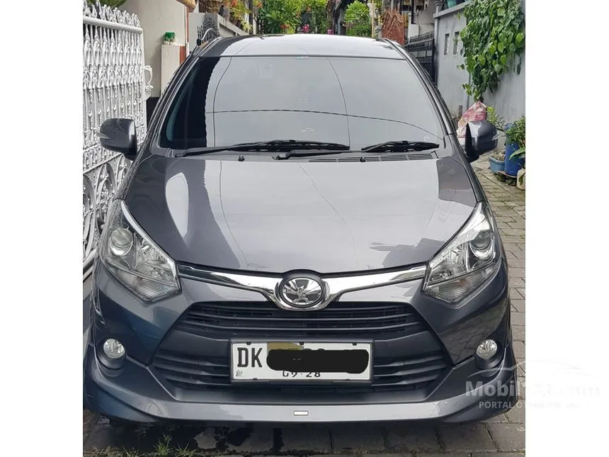Jual Mobil Toyota Agya 2018 TRD 1.2 di Bali Manual Hatchback Abu