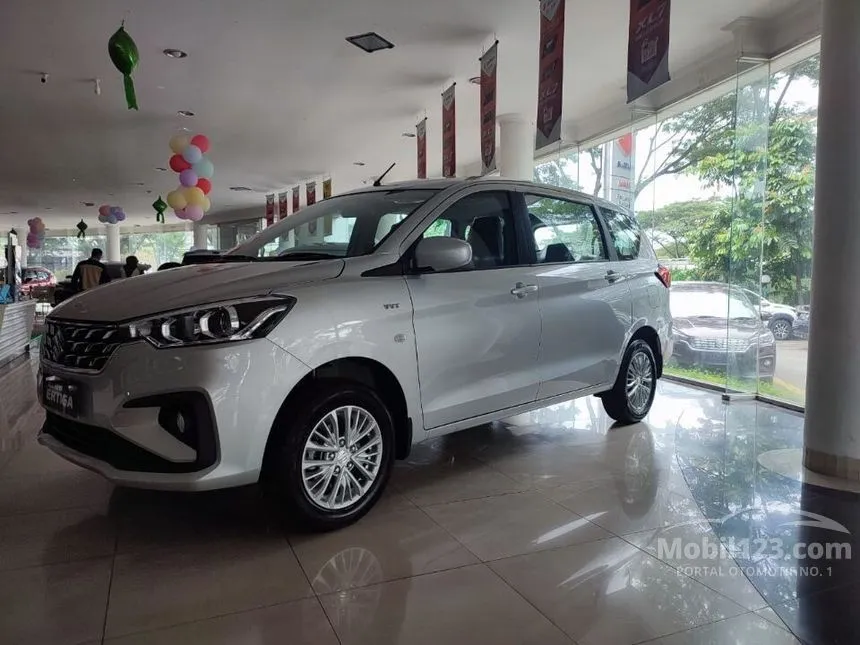 Jual Mobil Suzuki Ertiga 2024 GL 1.5 di Banten Automatic MPV Silver Rp 225.000.000