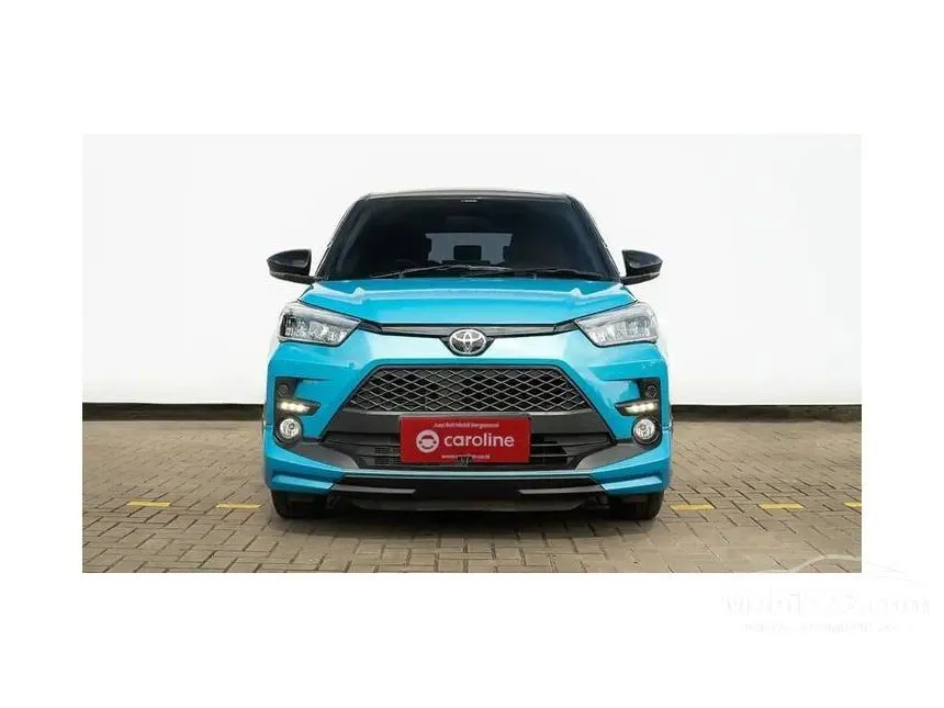 Jual Mobil Toyota Raize 2021 GR Sport TSS 1.0 di Jawa Barat Automatic Wagon Biru Rp 200.000.000