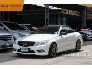 2010 Mercedes-Benz E250 1.8 Avantgarde BlueEFFICIENCY Convertible