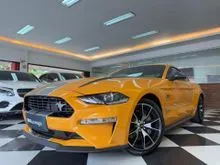 2022 Ford Mustang 2.3 EcoBoost Fastback Reg 2023 [Km1.000] Orange On Black Recaro Seat Full Option #AUTOHIGH #BEST OFFER