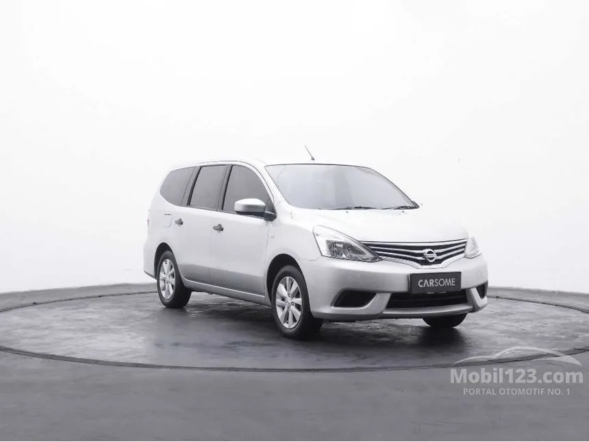 Jual Mobil Nissan Grand Livina 2015 SV 1.5 di Banten Manual MPV Silver Rp 112.000.000