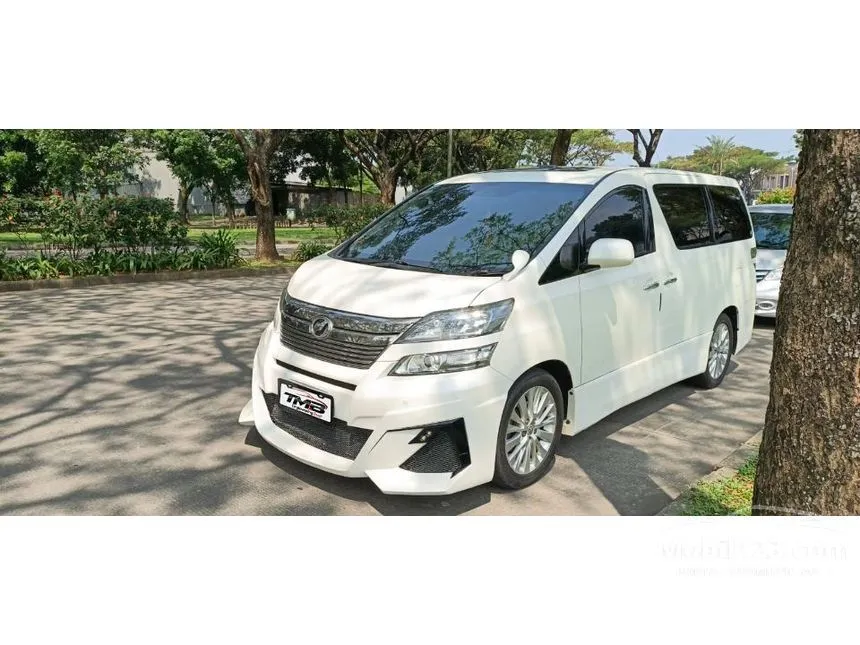2012 Toyota Vellfire ZG MPV