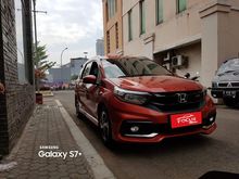 Honda Mobilio RS Cvt AT 2017 Orange - Tangan 1 - Service Record - Terawat - TDP 23 Juta bisa nego - MURAH