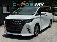 2023 Toyota Alphard 2.5 Z MPV / MANY UNIT AVAILABLE / Alphard Z / AGH40 / Toyota Alphard / BSM / DIM / 360 Surround Cam / DRCC / Sunshade /Sunroof