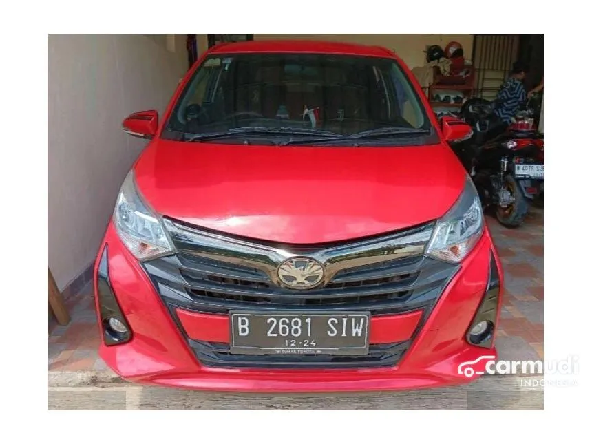 Jual Mobil Toyota Calya 2019 G 1.2 di DKI Jakarta Automatic MPV Merah Rp 128.000.000