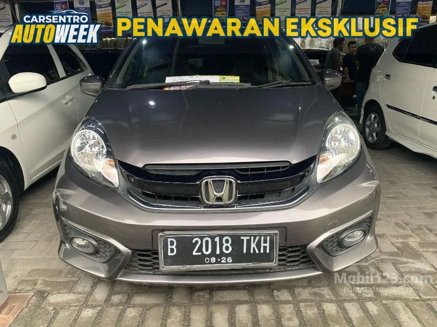 Jual Mobil Honda Brio 2016 E 1.2 di Yogyakarta Automatic Hatchback Abu