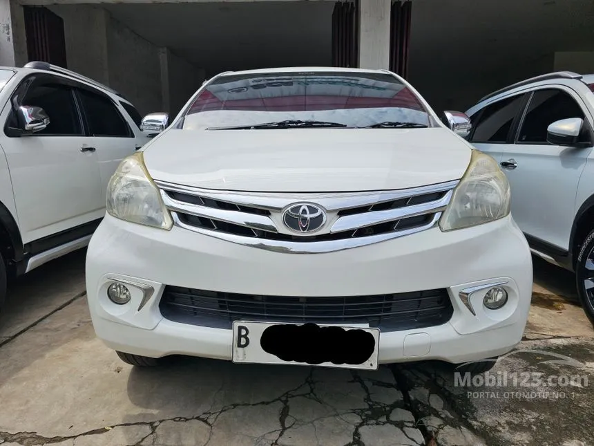 Jual Mobil Toyota Avanza 2013 G 1.3 di Jawa Barat Automatic MPV Putih Rp 108.000.000