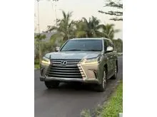 2017 Lexus LX 570 5.7 SUV Facelift V8 Sonic Titanium on Black Odo 50 Rb (TERMURAH)