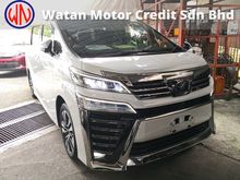 2018 Toyota Vellfire 2.5 ZG 2 Years WARRANTY 360 Cam Pre crash Android Player Sunroof FULL SPEC SST 50% DISCOUNT Unreg