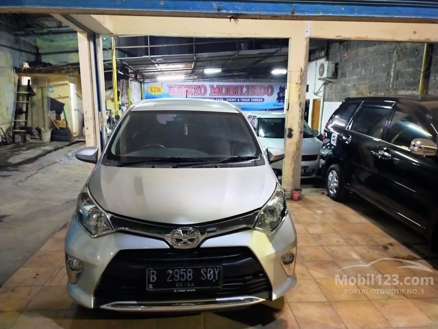 Jual Mobil Toyota Calya 2017 G 1.2 di Jawa Barat Manual MPV Silver Rp
