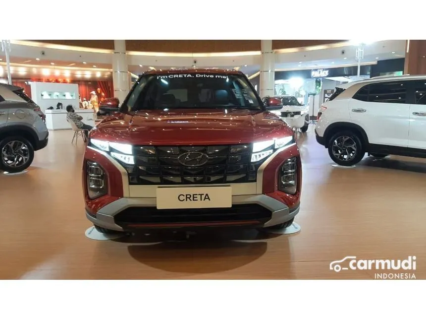 Jual Mobil Hyundai Creta 2024 Prime 1.5 di DKI Jakarta Automatic Wagon Merah Rp 395.800.000