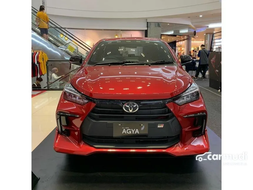 Jual Mobil Toyota Agya 2024 GR Sport 1.2 di DKI Jakarta Automatic Hatchback Merah Rp 178.400.000