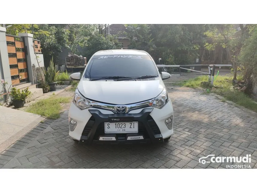 Jual Mobil Toyota Calya 2018 G 1.2 di Jawa Timur Manual MPV Putih Rp 120.000.000