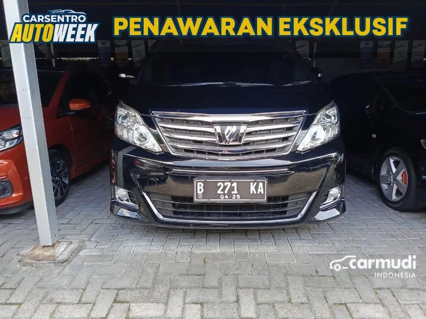 2014 Toyota Alphard X MPV