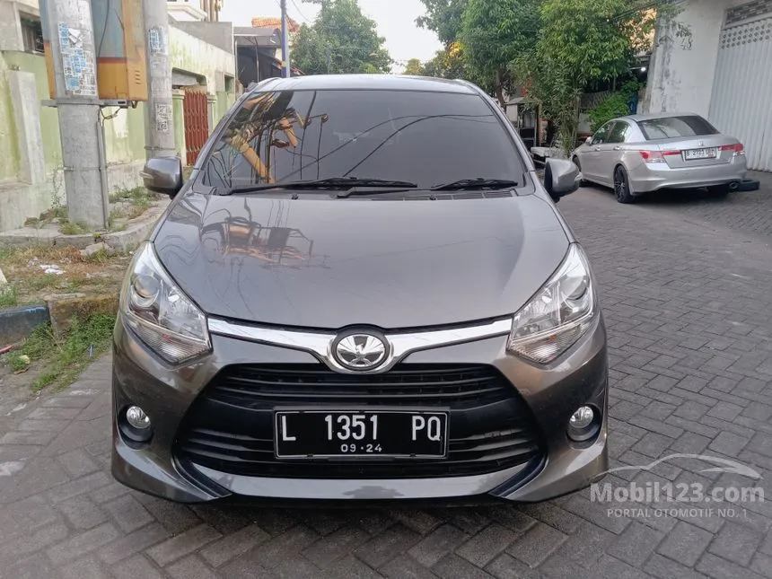 Jual Mobil Toyota Agya 2019 G 1.2 di Jawa Timur Automatic Hatchback Abu