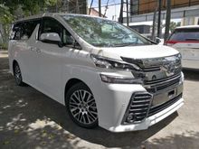 2016 Toyota Vellfire 2.5 ZG Z G SUNROOF UNREG
