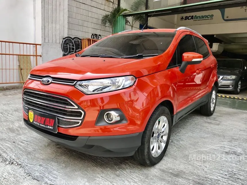 Jual Mobil Ford EcoSport 2014 Titanium 1.5 di DKI Jakarta Automatic SUV Orange Rp 128.000.000