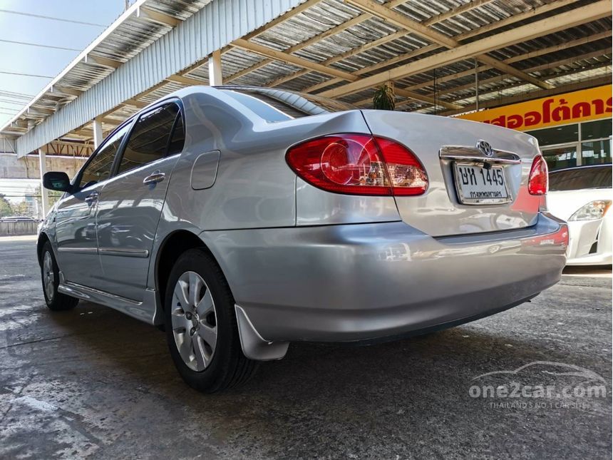 Altis 2004 Toyota Corolla Altis 2004 E 1.6 in กรุงเทพและปริมณฑล Automatic Sedan สี ...