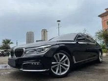 2017 BMW 730Li 2.0 G12 Sedan Luxury TOTAL DP 275JT Black On Saddle Brown Free Maintenance 5Years Kondisi Mulus TOTAL DP RINGAN