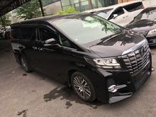 2015 Toyota Alphard 2.5 SC PILOT SEAT 7 SEATER T/DOOR P/BOOT PRE CRASH SYSTEM, ORIGINAL 4 CAMERA , HONE THEATRE, JBL SOUND SYSTEM, SUNROOF MOONROOF