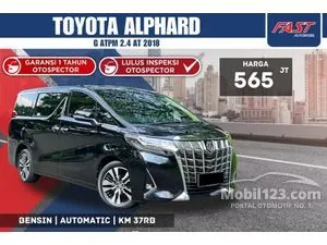 2018 Toyota Alphard 2.5 G MPV