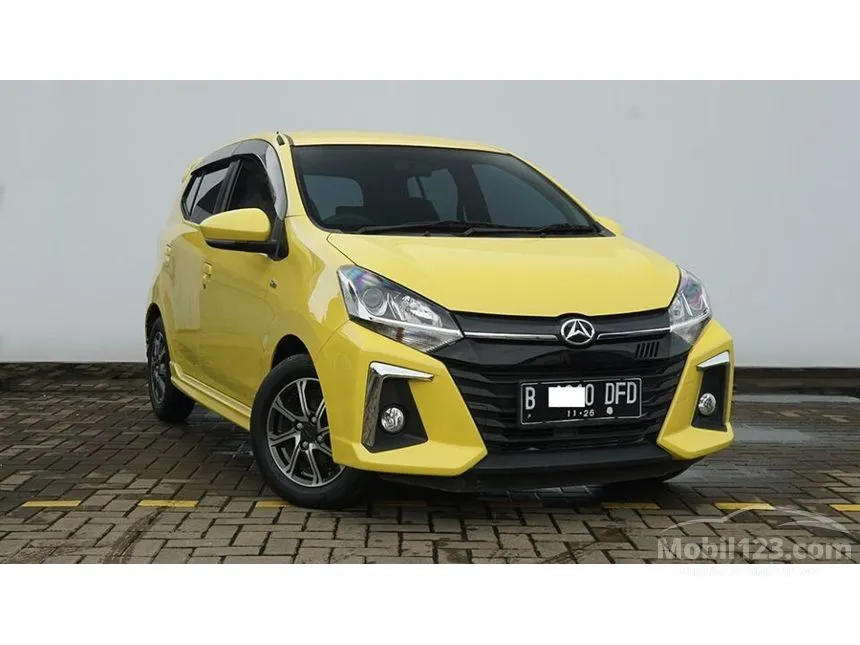 Jual Mobil Daihatsu Ayla 2021 R 1.2 di DKI Jakarta Manual Hatchback Kuning Rp 121.000.000