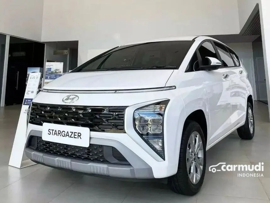 Jual Mobil Hyundai Stargazer 2024 Essential 1.5 di DKI Jakarta Automatic Wagon Putih Rp 260.300.000