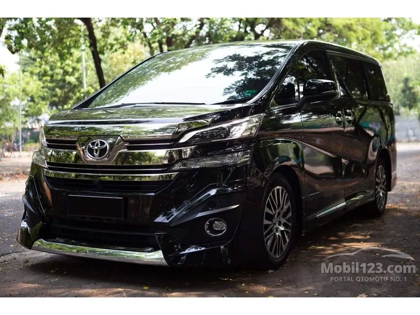 Jual Mobil Toyota Vellfire 2017 G Limited 2.5 di DKI Jakarta Automatic Van Wagon Hitam Rp 690.000.000