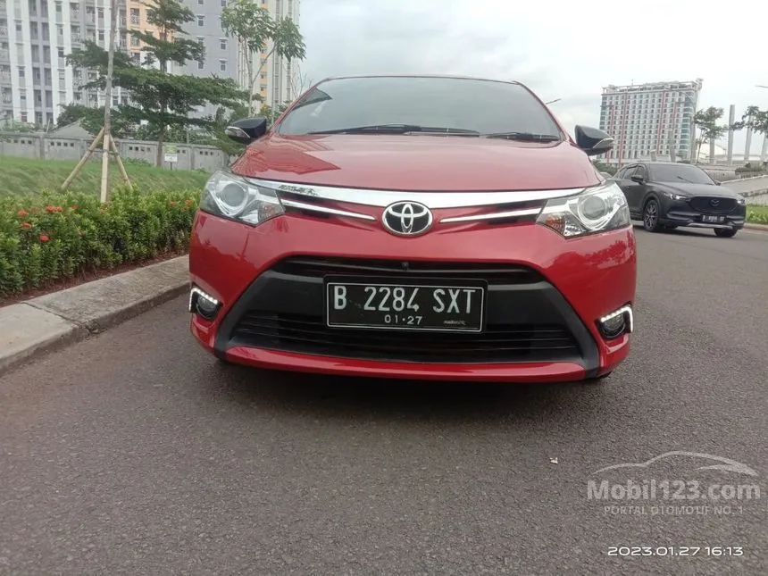 Jual Mobil Toyota Vios 2015 G 1.5 di Jawa Barat Automatic Sedan Merah Rp 140.000.000
