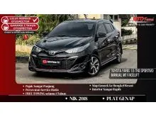 2018 Toyota Yaris 1.5 TRD Sportivo Hatchback Toyota Yaris 1.5 TRD Sportivo Manual MT FACELIFT NIK 2018 Black On Black
