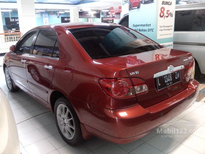 Jual Mobil  Toyota Corolla Altis  2004  G 1 8 di Jawa Timur 