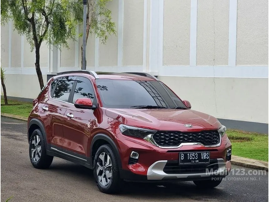 Jual Mobil KIA Sonet 2021 Premiere 1.5 di Banten Automatic Wagon Merah Rp 218.000.000
