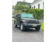 2011 Jeep Wrangler 3.8 Rubicon SUV 4x4 Army Sarge Green on Black (Faktur 2012) Odo 70 Rb (TERMURAH)