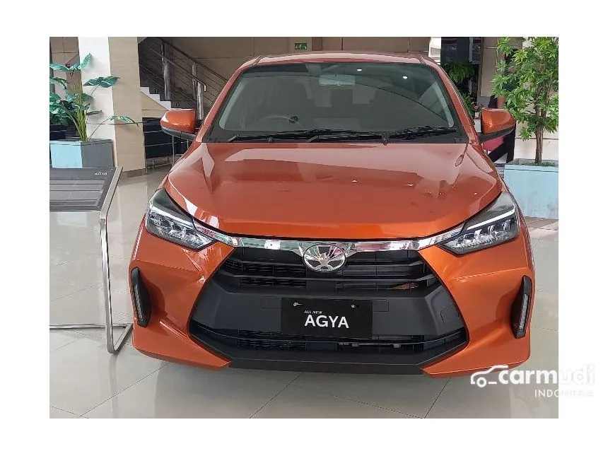Jual Mobil Toyota Agya 2024 G 1.2 di Banten Manual Hatchback Orange Rp 163.400.000