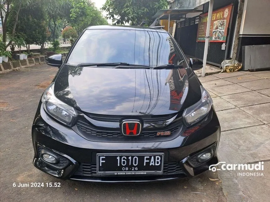 Jual Mobil Honda Brio 2021 RS 1.2 di Banten Automatic Hatchback Hitam Rp 178.000.000