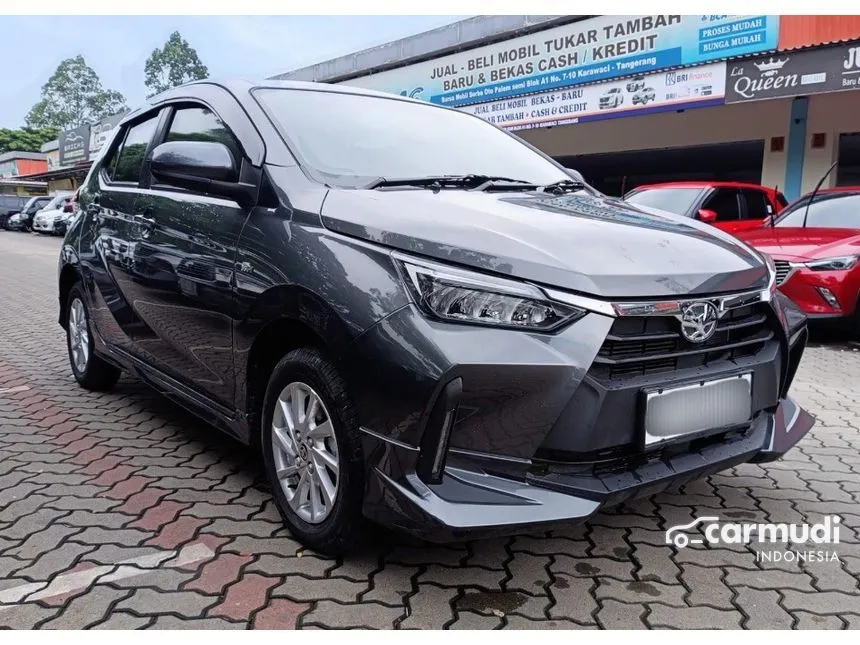 Jual Mobil Toyota Agya 2023 G 1.2 di DKI Jakarta Automatic Hatchback Abu