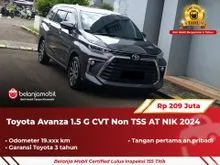 2024 Toyota Avanza 1.5 G MPV CVT Non TSS AT 2024/2025 [ GARANSI 5TH ]