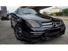 Mercedes-Benz SLK230 NEW FACELIFT CABRIOLET AMG LIMITED 2002,NICE INTERIOR,FULL LEATHER SEATS,SMOOTH ENGINE GEAR BOX,SELDOM USE,ONE DATO OWNER